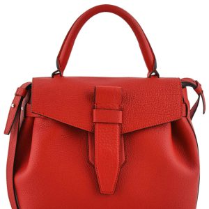 CHA-PORTE MAIN S 100 % BUFFLE ROUGE LANCE